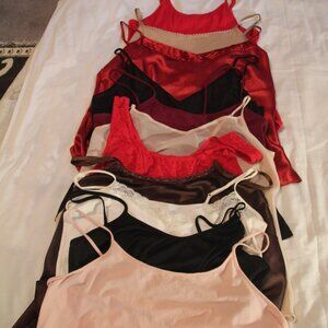 Camisoles 11 for $9. Many colors. See description below for details. Good.